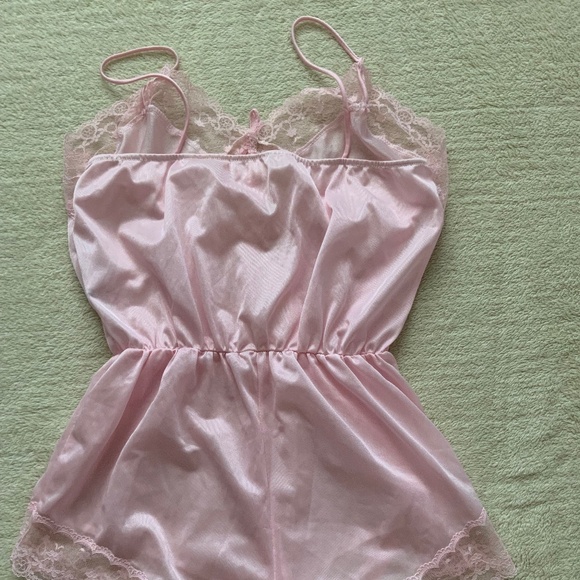 Ladies pink teddy - Picture 2 of 3